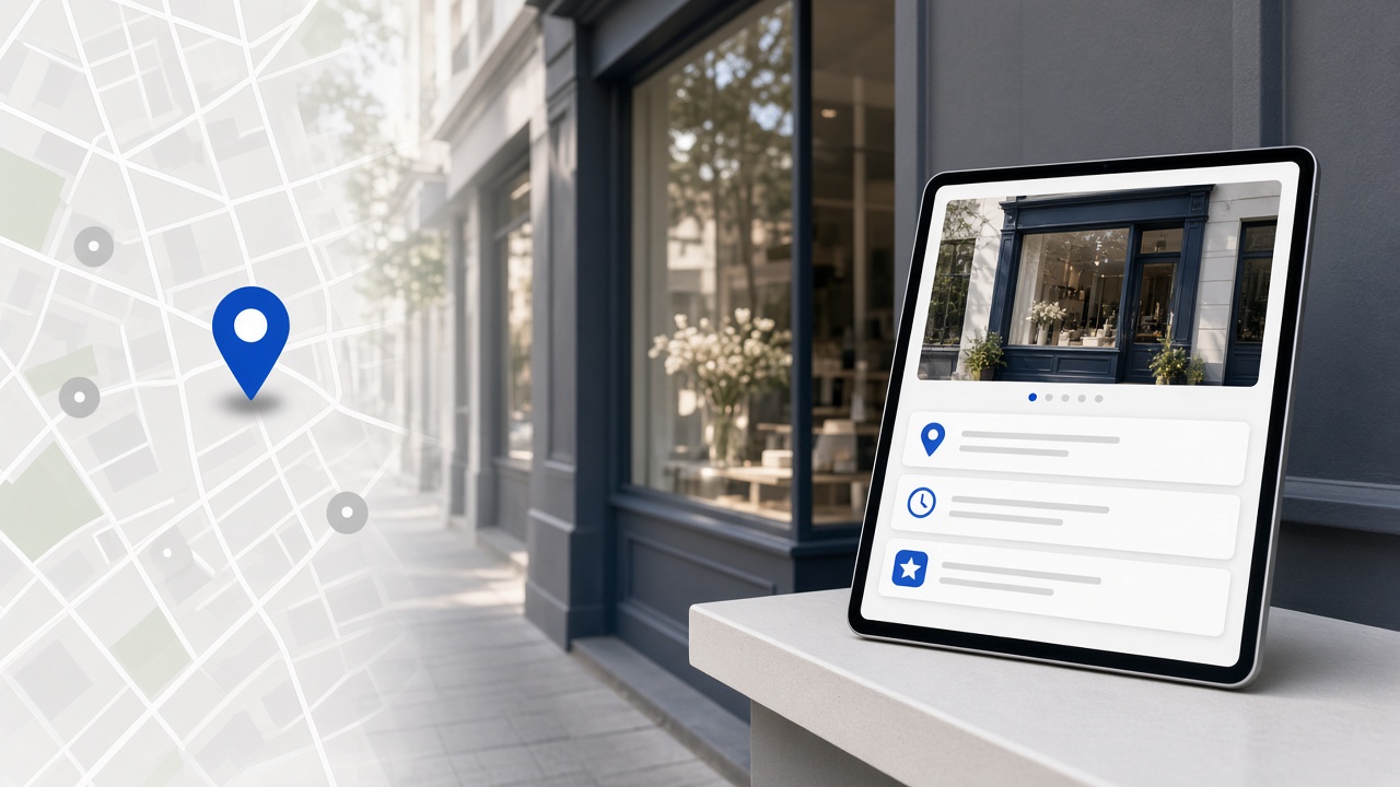 Local presence: maps, address, and your Mini Page